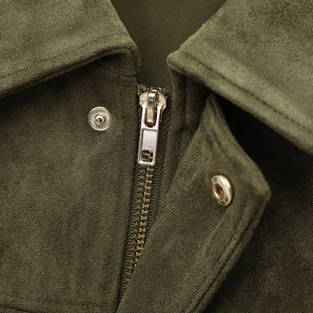 LUCIE - VESTE BOMBER EFFET DAIM
