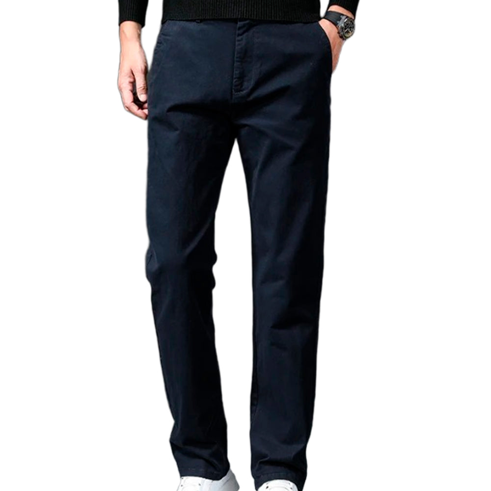 PANTALON CHINO EN COTON PORTO