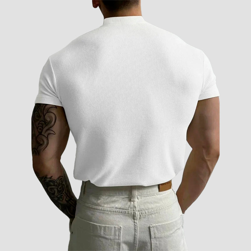 T-SHIRT EN MAILLE À PULL