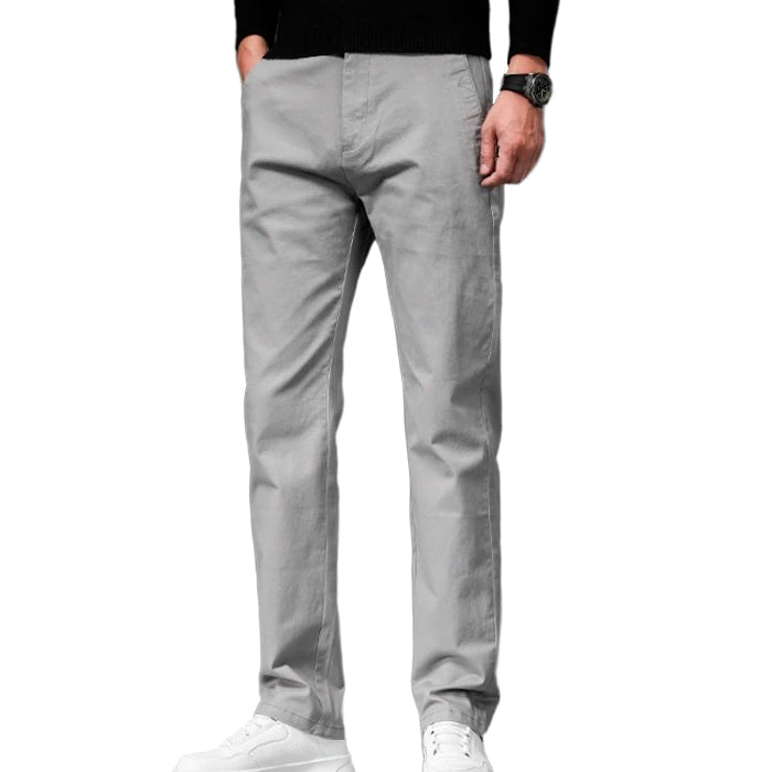 PANTALON CHINO EN COTON PORTO