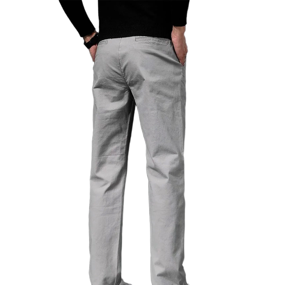 PANTALON CHINO EN COTON PORTO