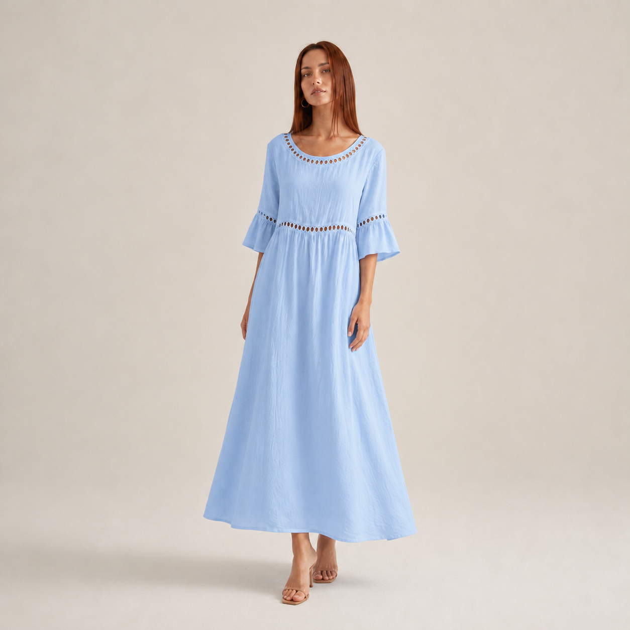 LÉA – ROBE BRODÉE