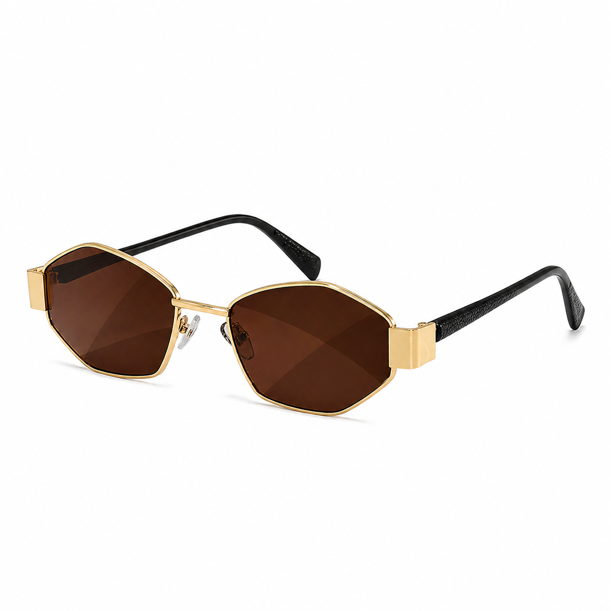 LUNETTES DE SOLEIL VINTAGE POLYGONALES