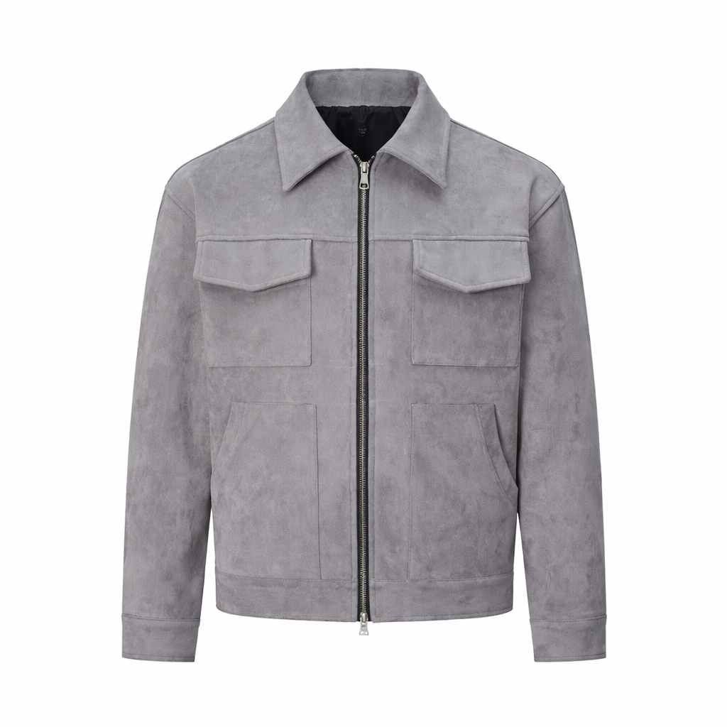URBANEDGE™ - VESTE STREET OVERSIZE EN DAIM