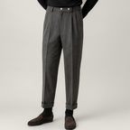 PANTALON EN LAINE TAILLE HAUTE VIANA