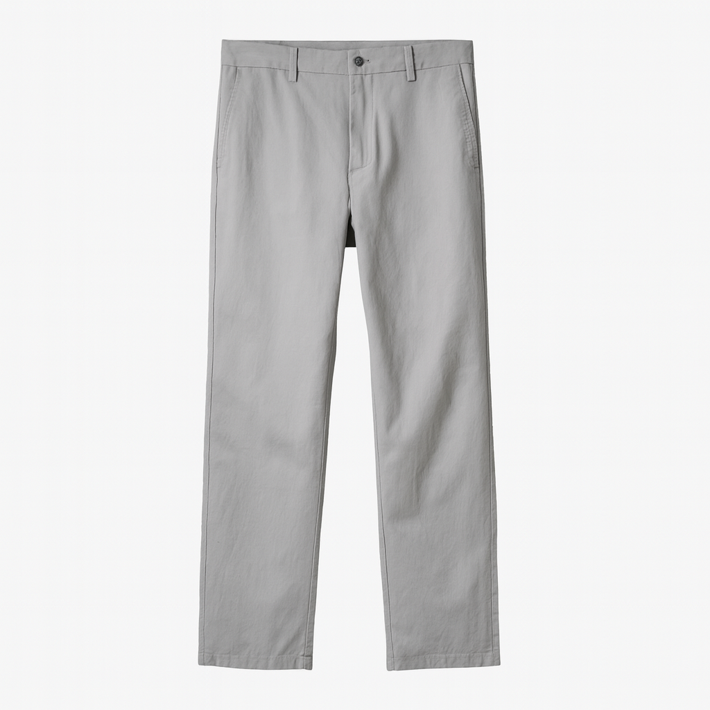 PANTALON CHINO EN COTON PORTO
