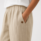 ÉLISE - PANTALON EN LIN AÉRÉ
