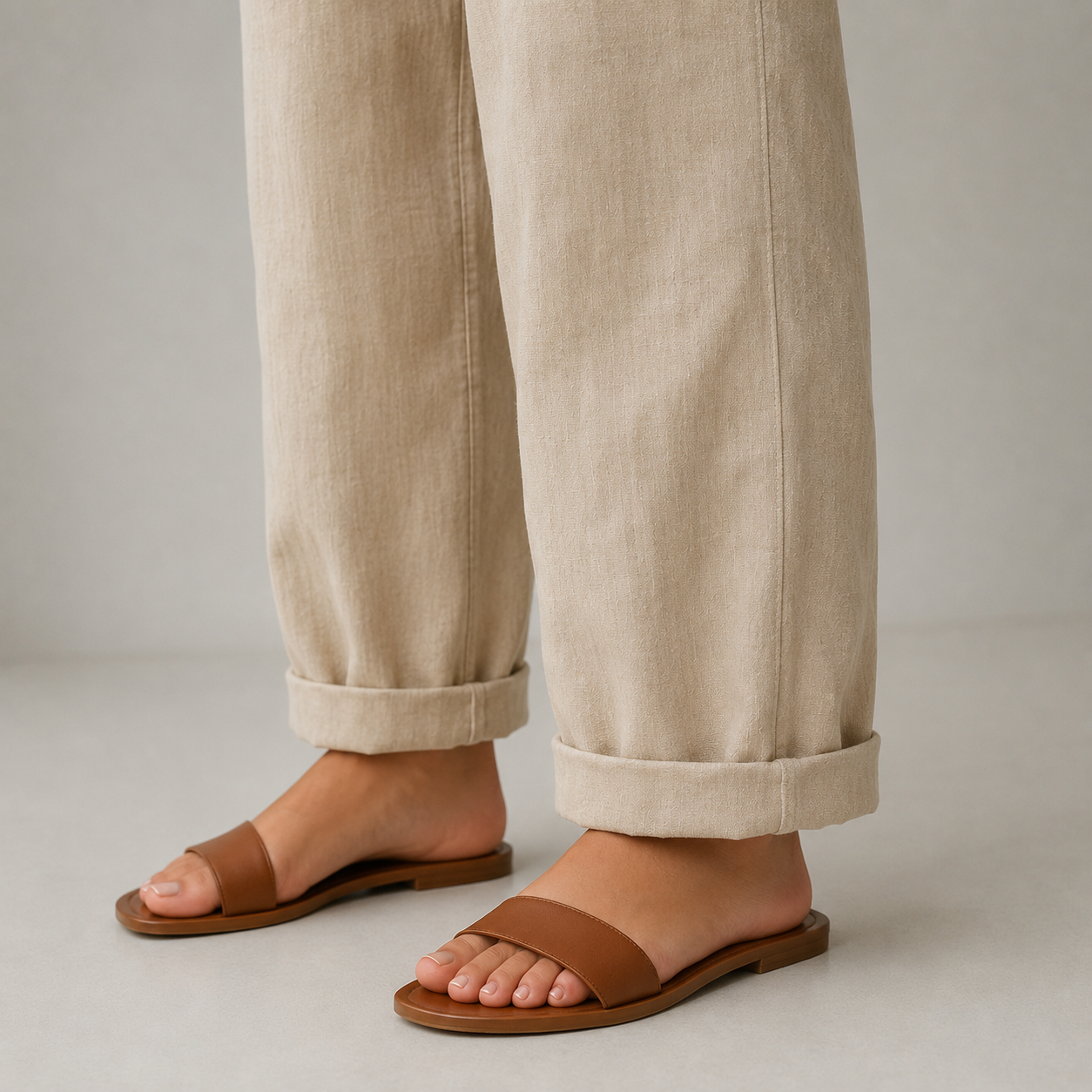 ÉLISE - PANTALON EN LIN AÉRÉ