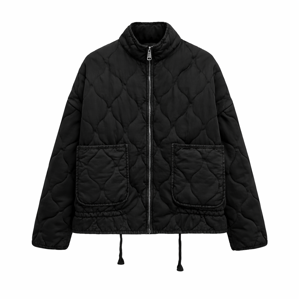 VESTE MATELASSÉE ZIPPÉE