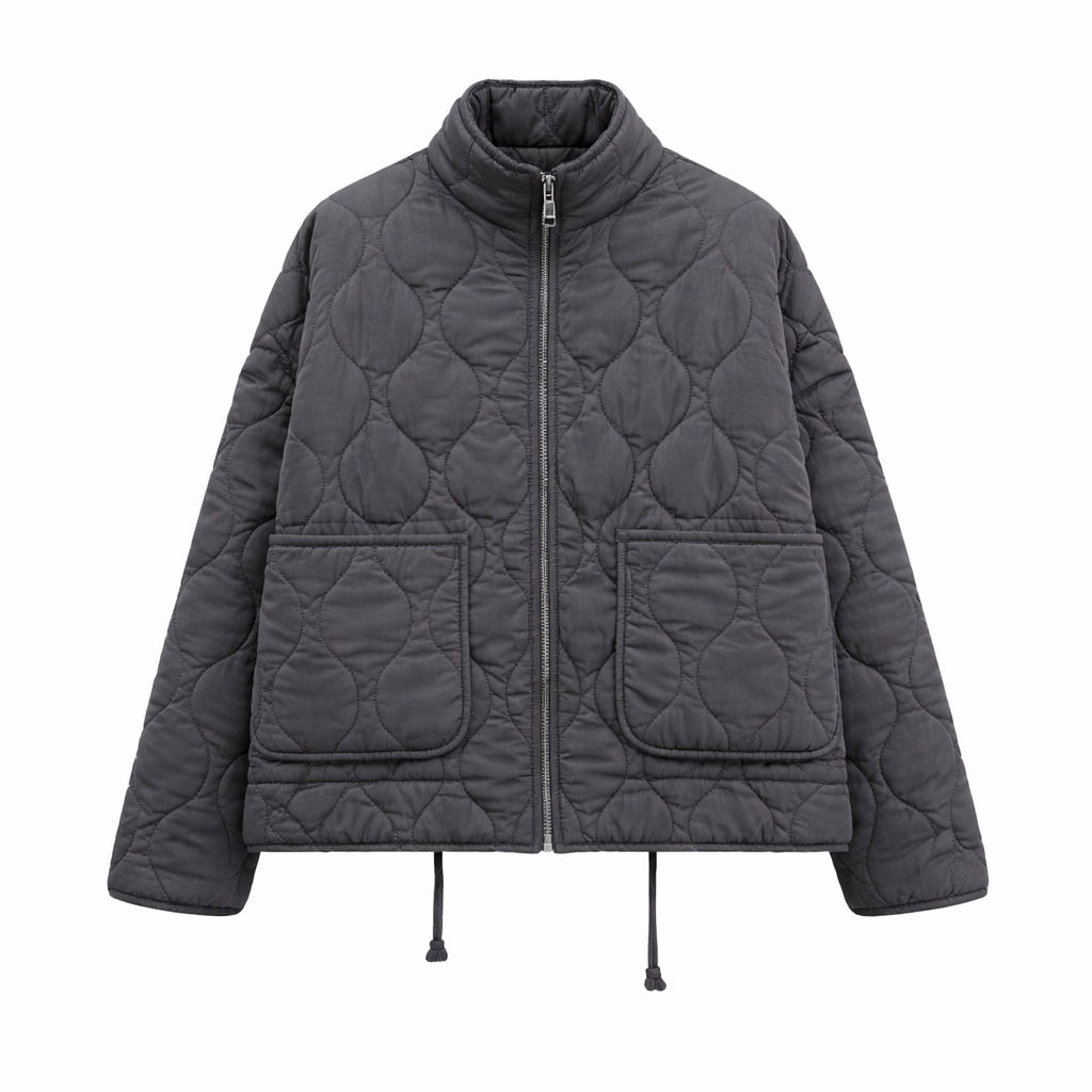 VESTE MATELASSÉE ZIPPÉE