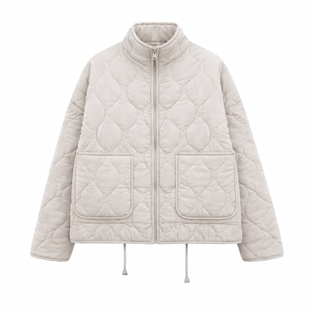 VESTE MATELASSÉE ZIPPÉE