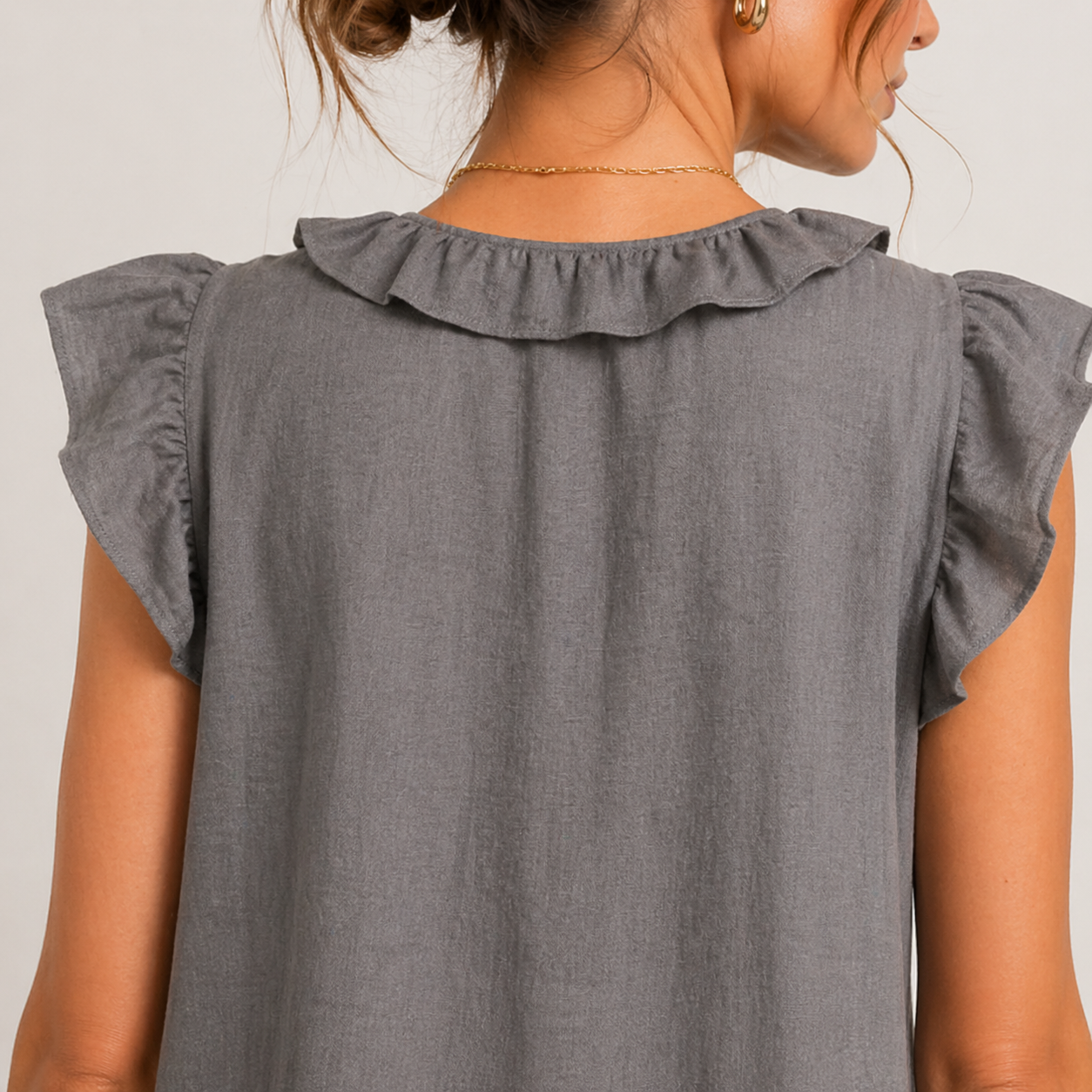 ROBE MAXI SANS MANCHES ÉLÉGANTE