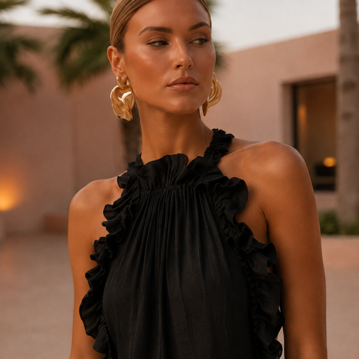 MADELEINE - ROBE LONGUE AVEC POCHES