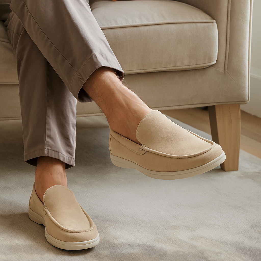 MOCASSINS EN DAIM MARSEILLE