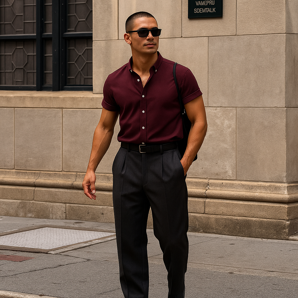CHEMISE DE PLAGE WINE & NATURE