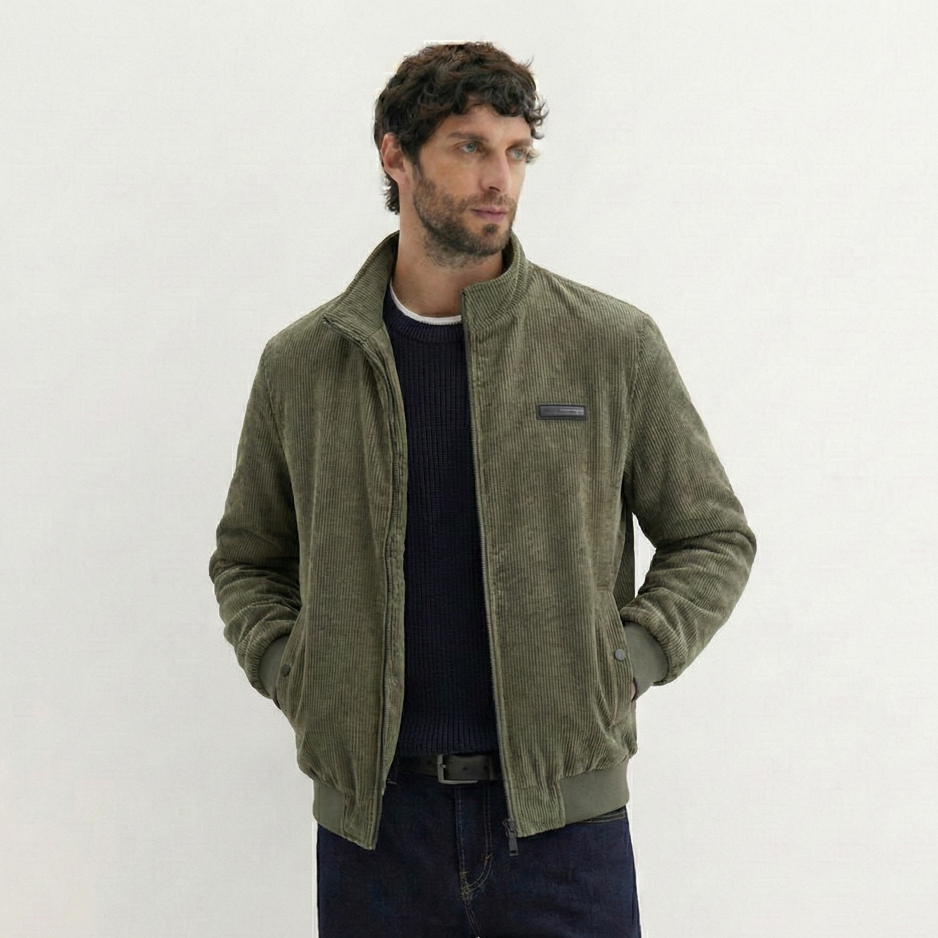 RAPHAËL - VESTE EN VELOURS CÔTELÉ AVEC DOUBLURE EN POLAIRE