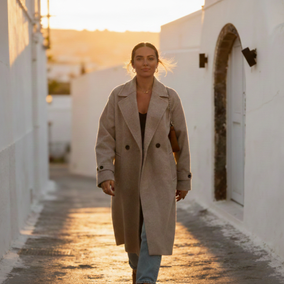 CLARA - MANTEAU LONG CLASSIQUE