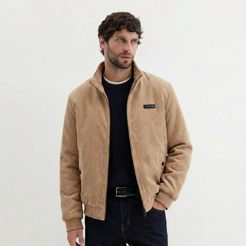 RAPHAËL - VESTE EN VELOURS CÔTELÉ AVEC DOUBLURE EN POLAIRE