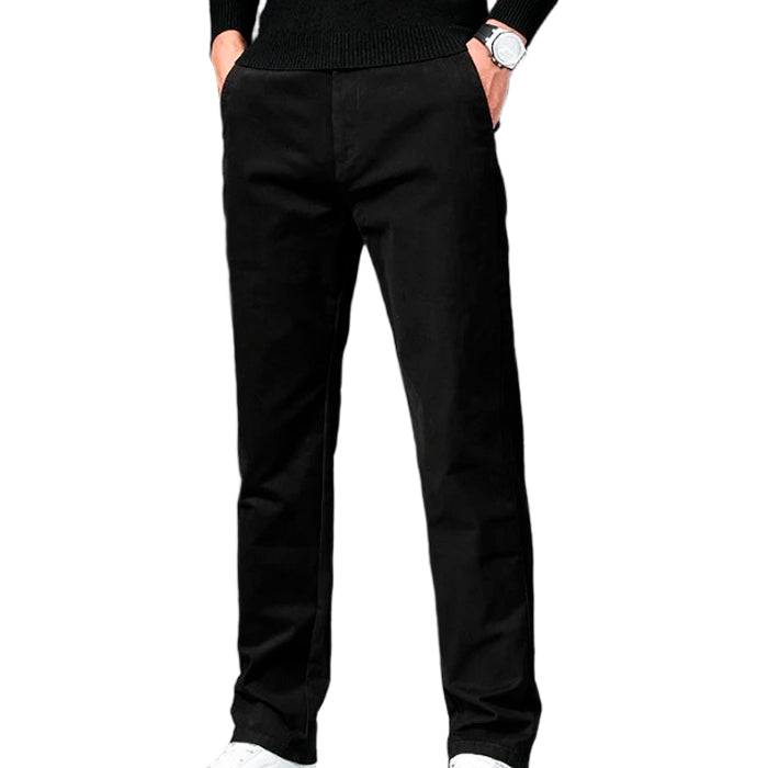 PANTALON CHINO EN COTON PORTO