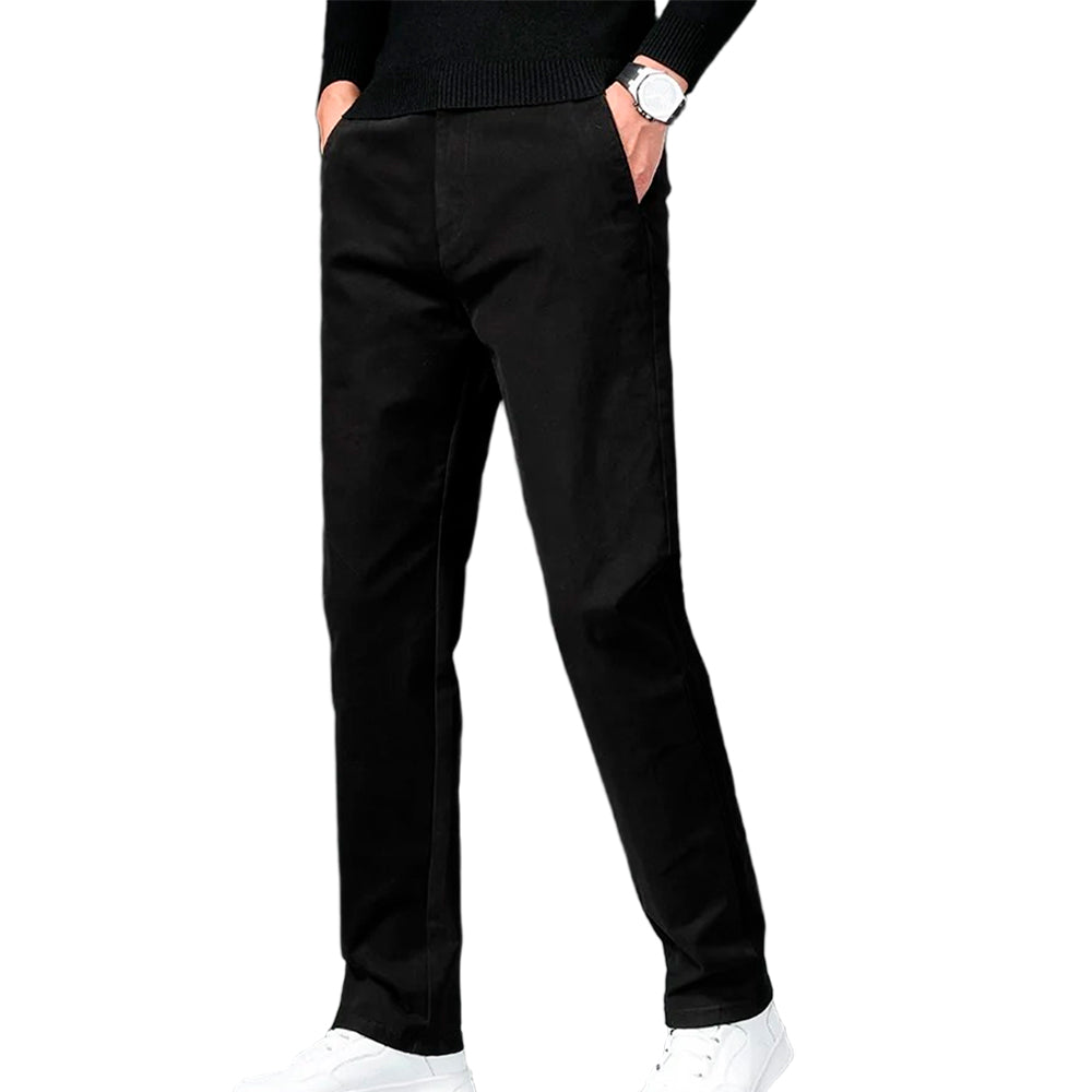 PANTALON CHINO EN COTON PORTO