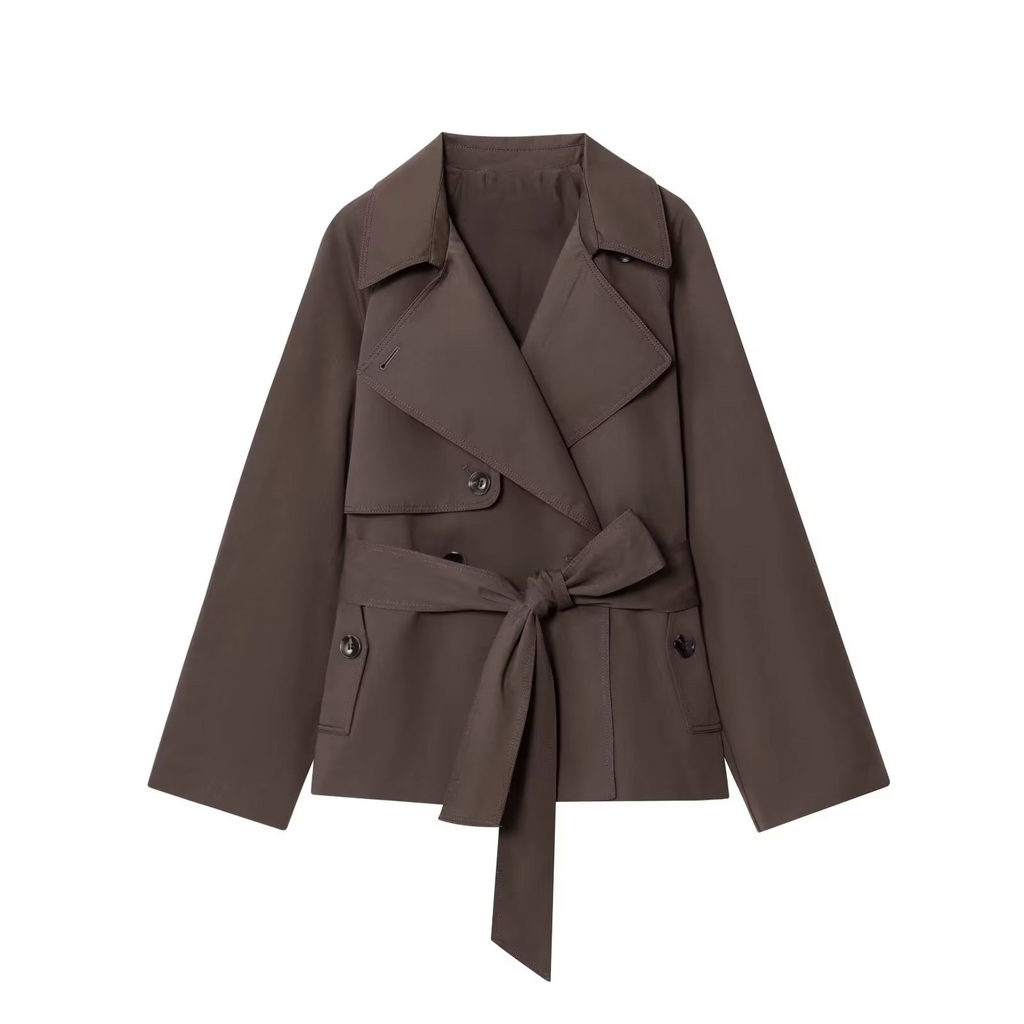 ÉLODIE - TRENCH COAT CEINTURÉ