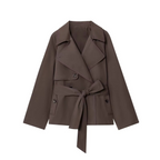 ÉLODIE - TRENCH COAT CEINTURÉ