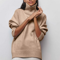 PULL EN MAILLE DE LUXE À COL ROND