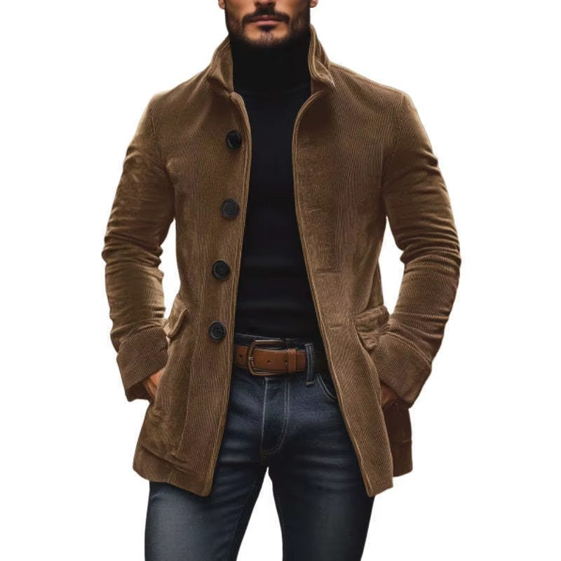 ARTHUR - MANTEAU EN VELOURS CÔTELÉ