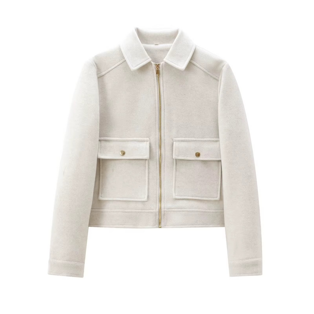 MATHILDE – VESTE ZIPPÉE CLASSIQUE
