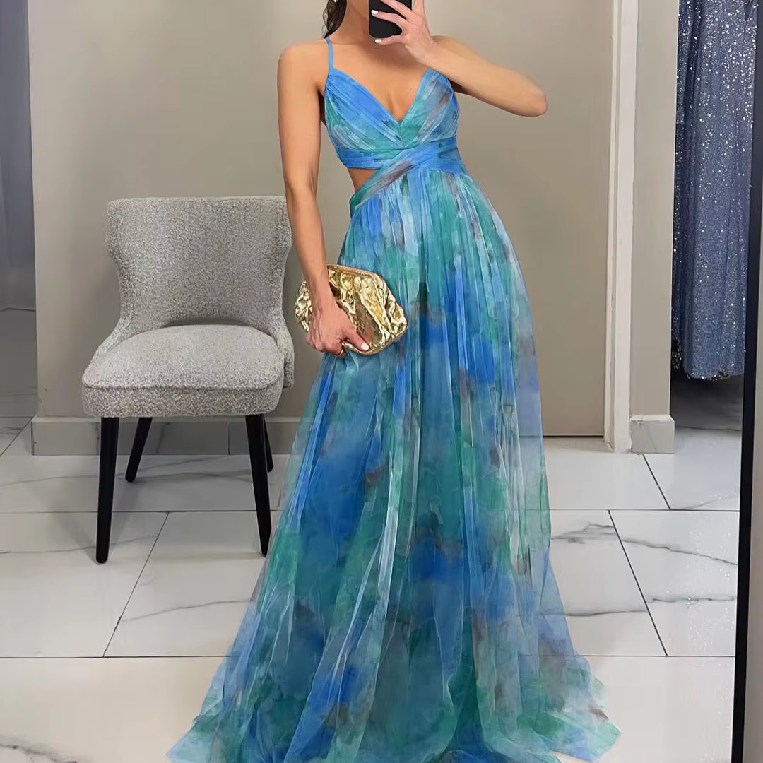 LAURA - ROBE LONGUE FLORALE