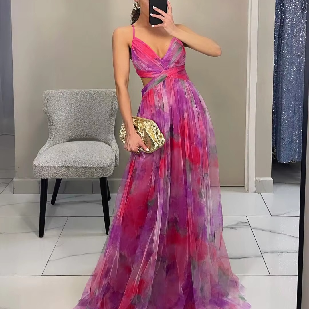 LAURA - ROBE LONGUE FLORALE