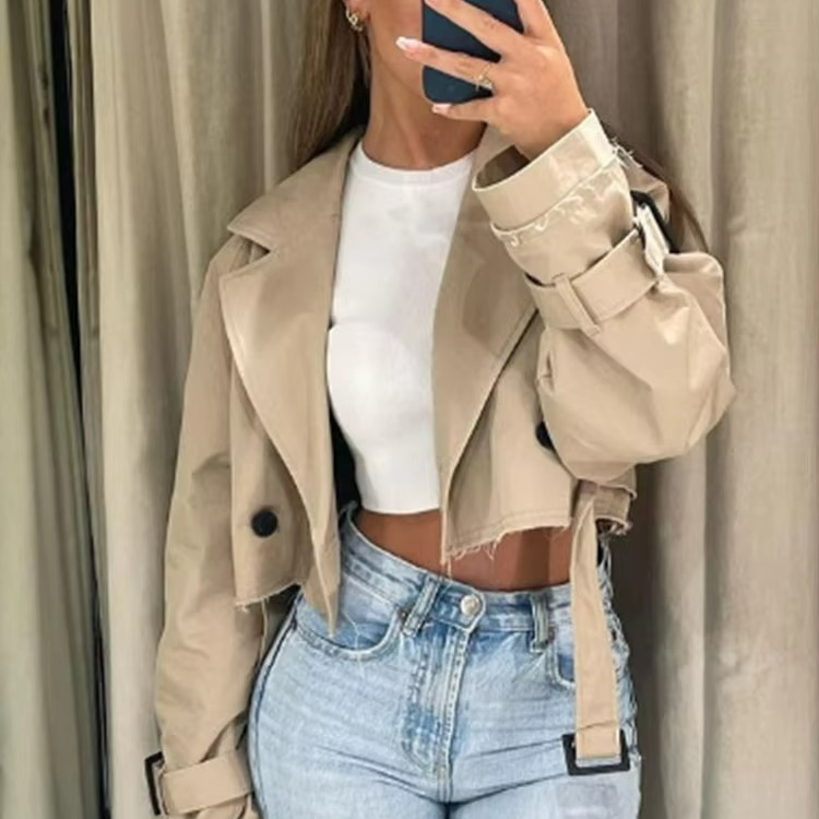 MANTEAU COURT STYLE TRENCH