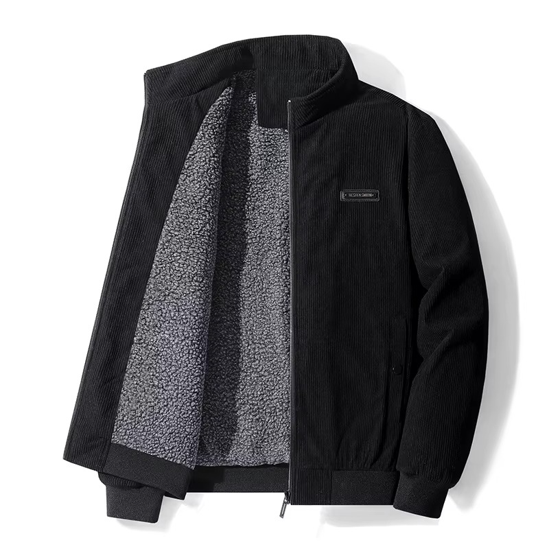 RAPHAËL - VESTE EN VELOURS CÔTELÉ AVEC DOUBLURE EN POLAIRE