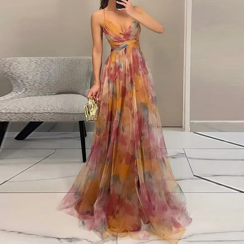 LAURA - ROBE LONGUE FLORALE