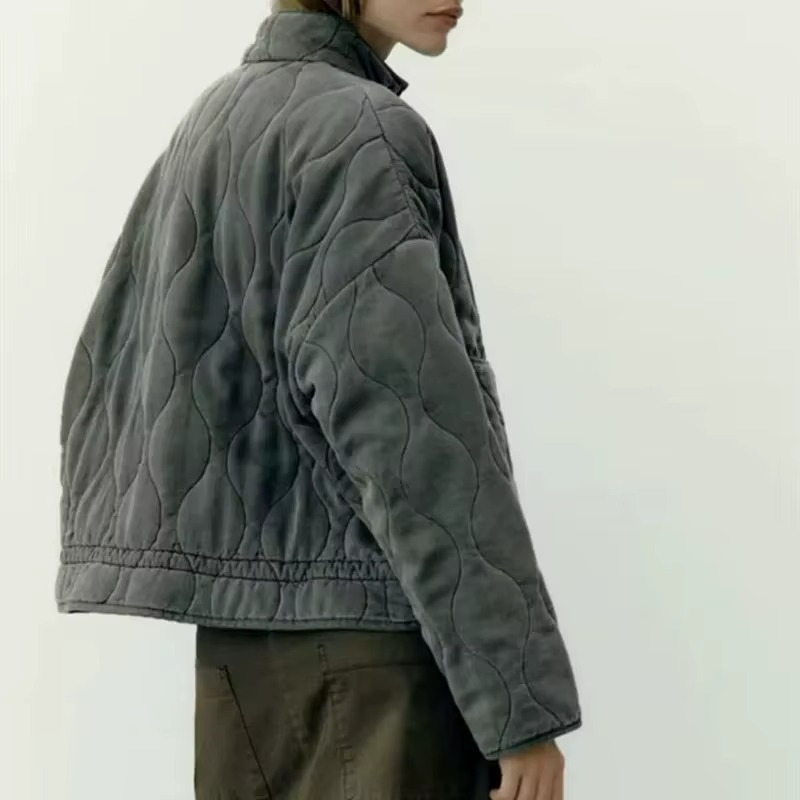 VESTE MATELASSÉE ZIPPÉE