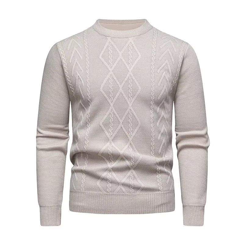 NORDIC - PULL CLASSIQUE À MAILLE NORVÉGIENNE