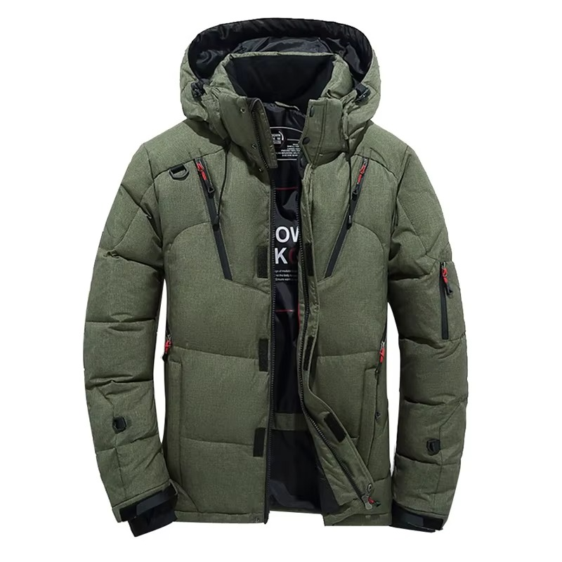 ETHAN - MANTEAU DOUDOUNE À CAPUCHE ISOLÉ