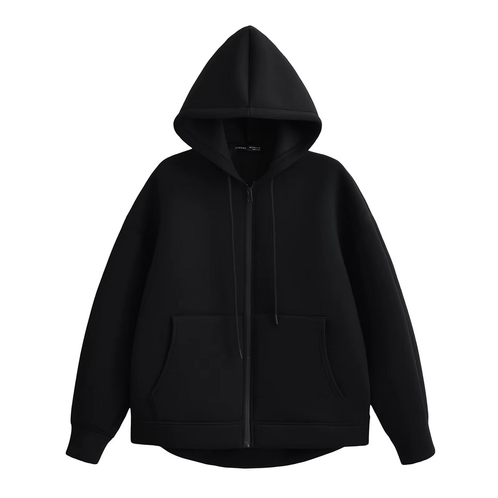 SWEAT À CAPUCHE ZIPPÉ CASUAL