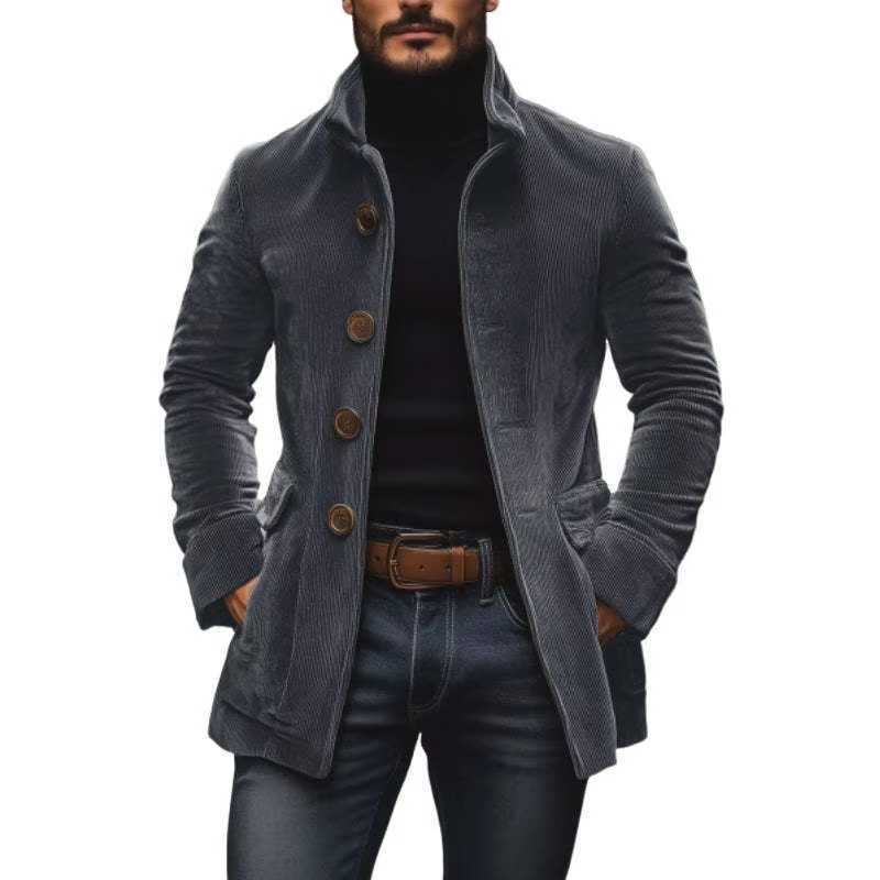 ARTHUR - MANTEAU EN VELOURS CÔTELÉ