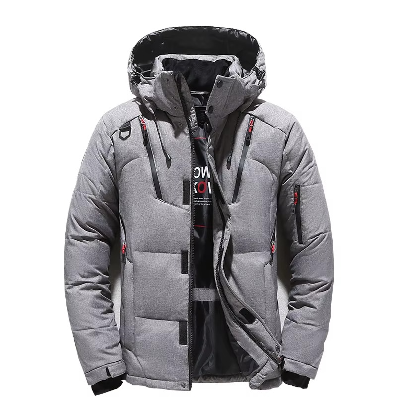 ETHAN - MANTEAU DOUDOUNE À CAPUCHE ISOLÉ