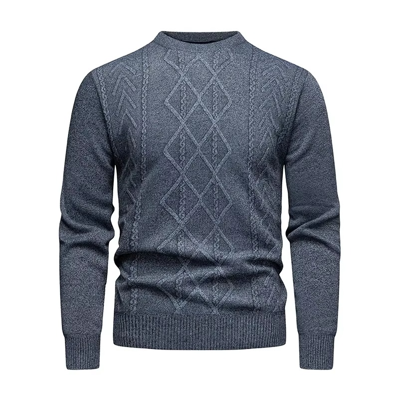 NORDIC - PULL CLASSIQUE À MAILLE NORVÉGIENNE