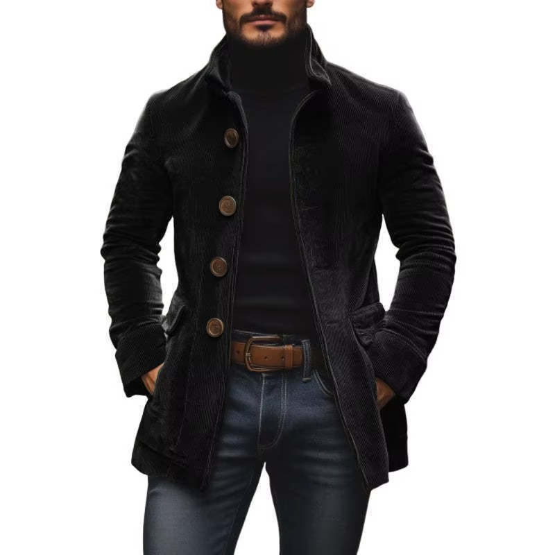ARTHUR - MANTEAU EN VELOURS CÔTELÉ