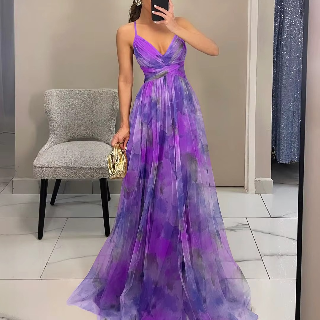 LAURA - ROBE LONGUE FLORALE