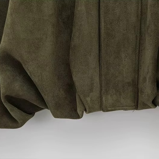 LUCIE - VESTE BOMBER EFFET DAIM