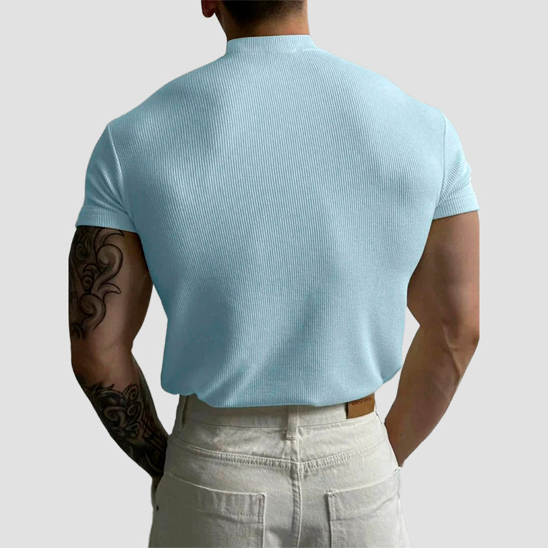 T-SHIRT EN MAILLE À PULL