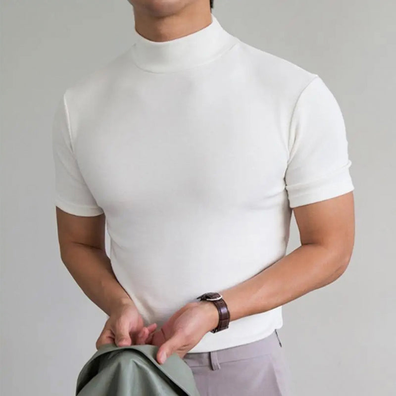 T-SHIRT EN MAILLE À PULL