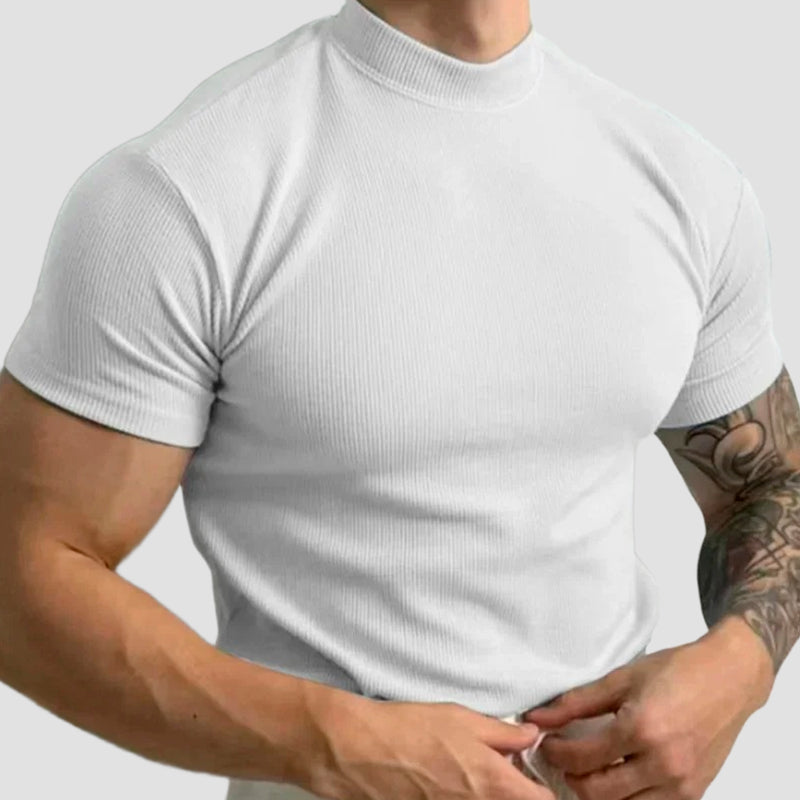 T-SHIRT EN MAILLE À PULL