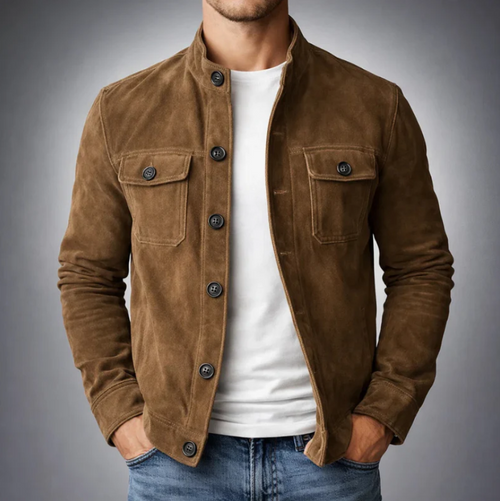 ALEXANDRE™ - VESTE EN DAIM