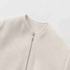 VESTE BOMBER COURTE ZIPPÉE