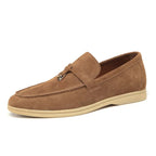 MOCASSINS À PAMPILLES EN DAIM MUNICH